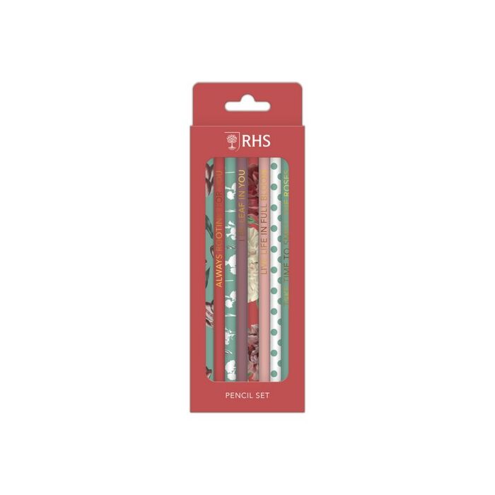RHS Notebook & Pencil Set - Tulips
