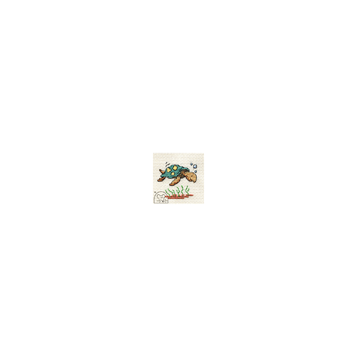 Mouseloft Stitchlets - Turtle - 004-QO2stl