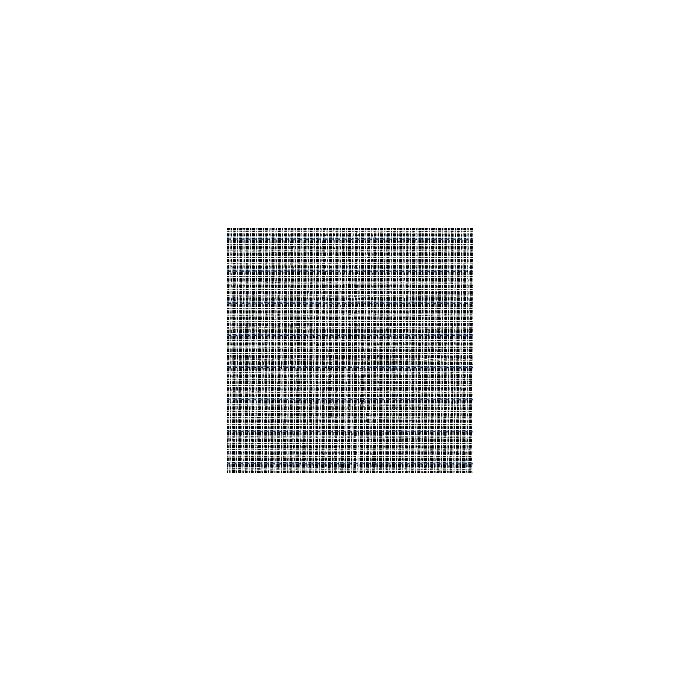 Waste Canvas White/Blue Grid: 14 Hole - Off Cut - 100 x 8cm