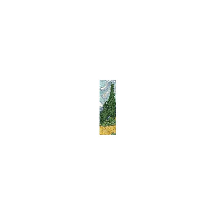 BL1121/71 - The National Gallery - Van Gogh - A Wheatfiled with Cypresses Cross Stitch Kit - 20% off RRP