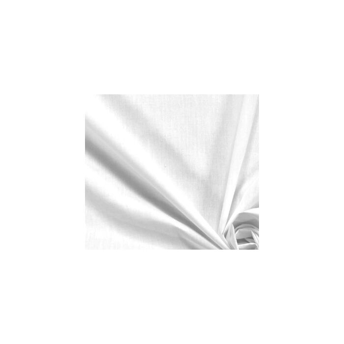 White Polycotton Backing Fabric 