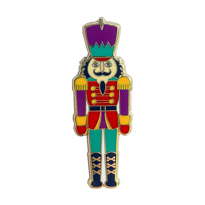 Folk Nutcracker Needle Minder