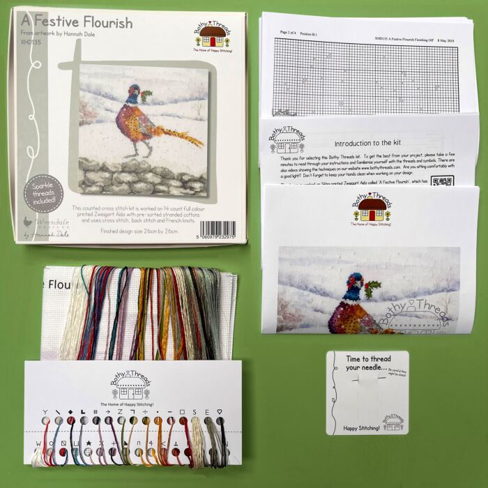 Bothy - Wrendale 2024 Christmas Collection - A Festive Flourish