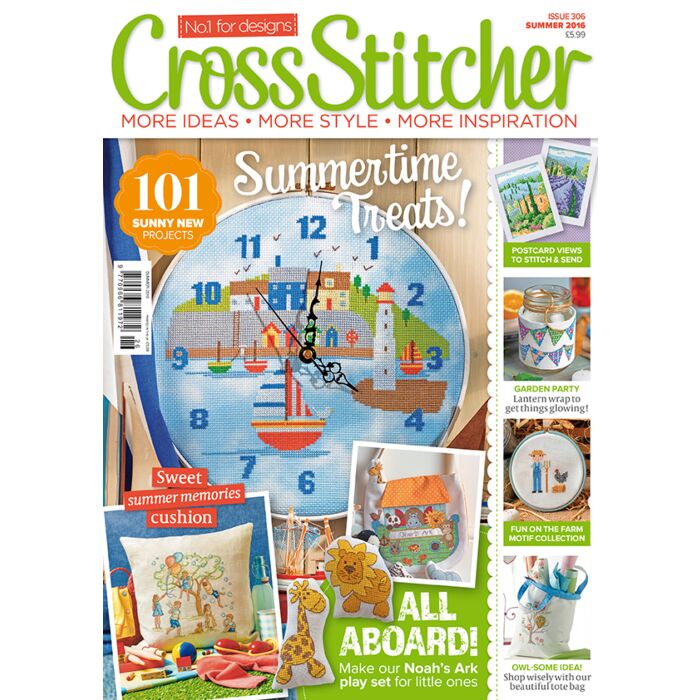 Cross Stitcher Magazine Issue 306 - Summer 2016 - Old Office Copy