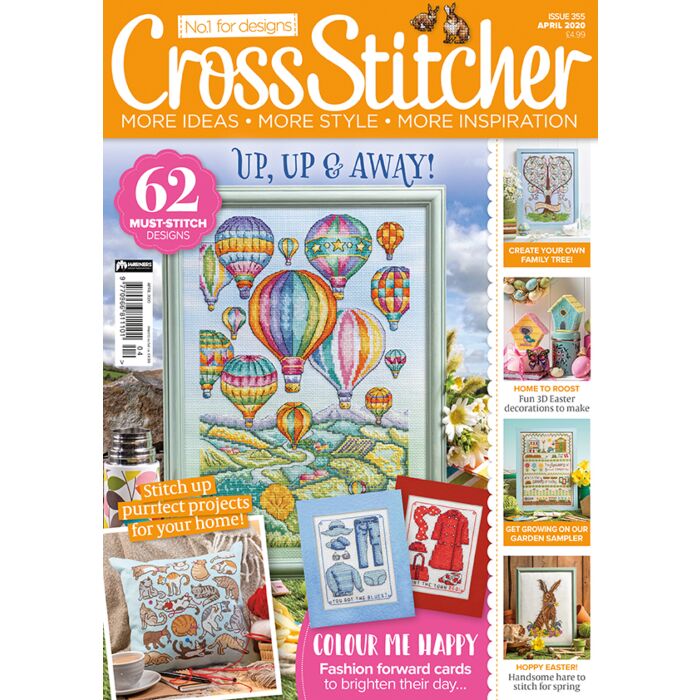 Cross Stitcher Magazine issue 355 April 2020