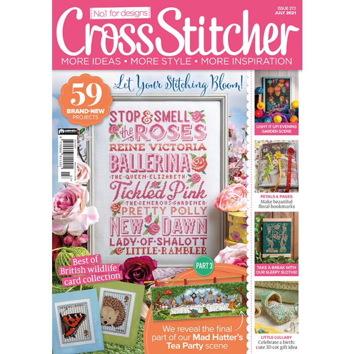 Cross Stitcher Magazine Issue 372 - July 2021 Old Office Copy
