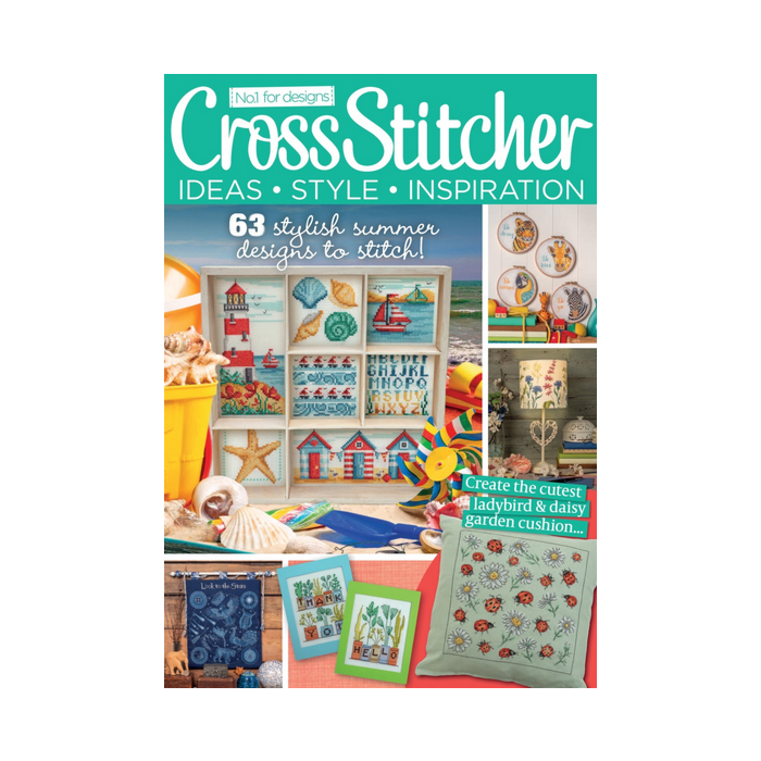 Cross Stitcher Magazine issue 386 August 2022 Old Office Copy 