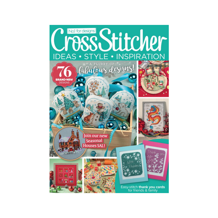 Cross Stitcher Magazine issue 391 January 2023 Old office Copy
