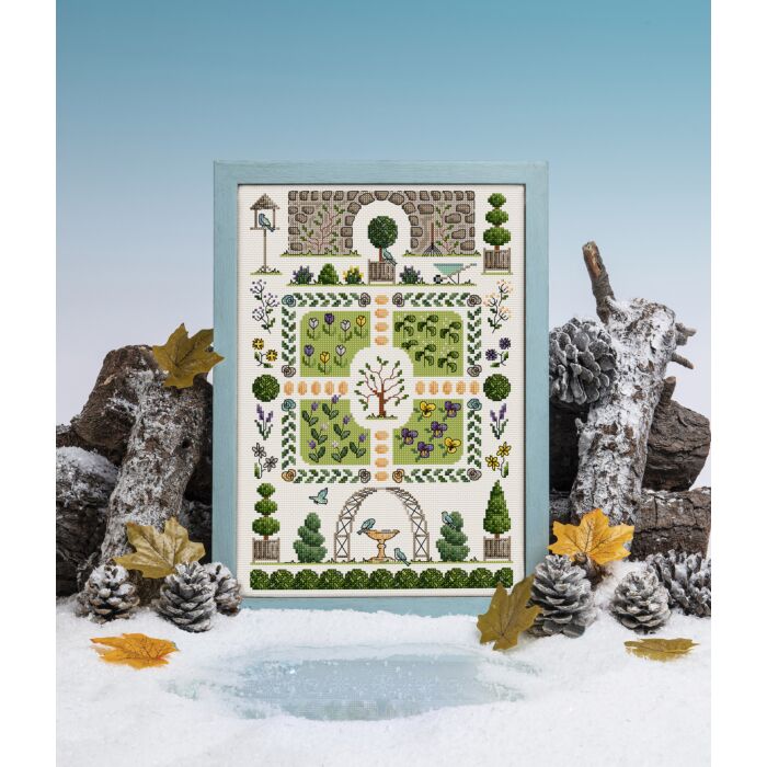 Cross Stitcher Project Pack - Issue 404 - Knot Garden