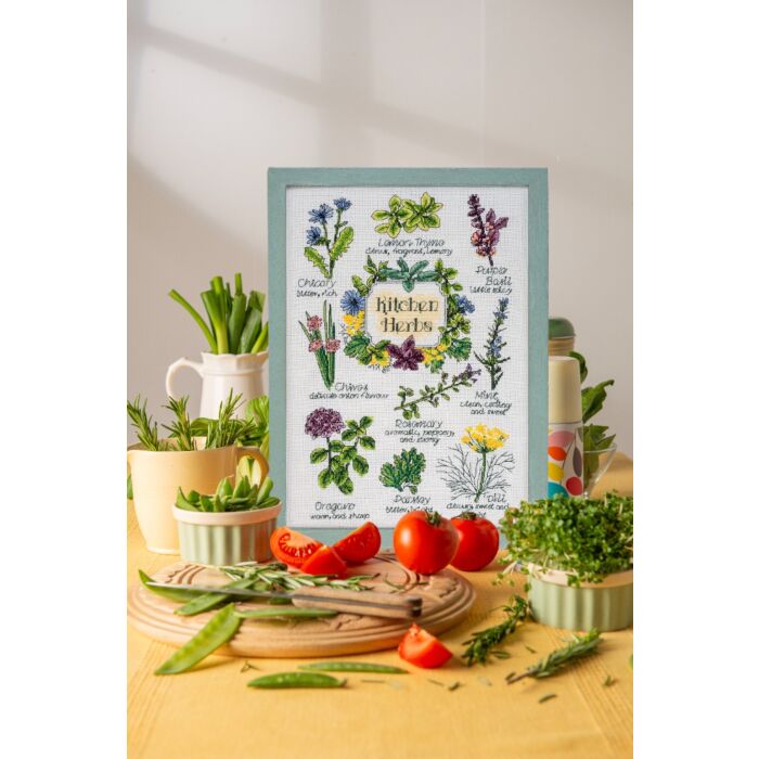 CrossStitcher Project Pack - Issue 423 - Kitchen Herbs