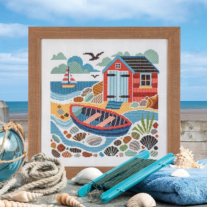 CrossStitcher Project Pack - Issue 423 - Coastal Collage