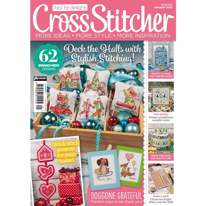 CrossStitcher Project Pack - Issue 430 - All the Trimmings