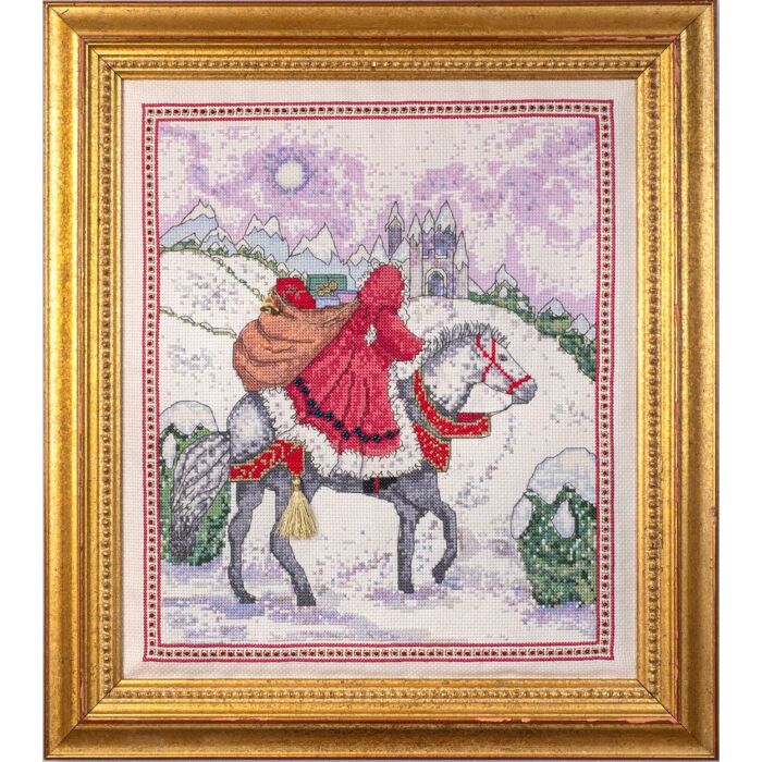 A Stranger Cometh Cross Stitch by the Susan Penny Design Studio