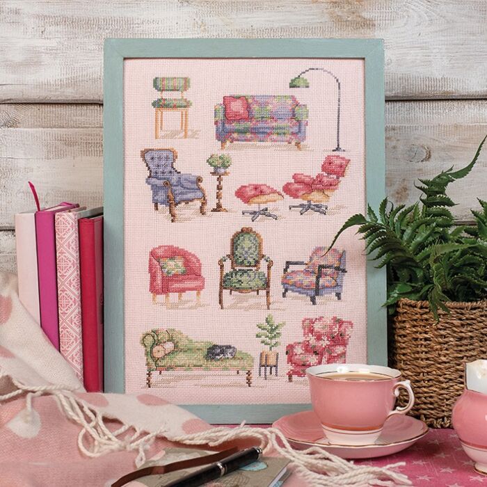 CrossStitcher Project Pack - Issue 431 - Take A Seat