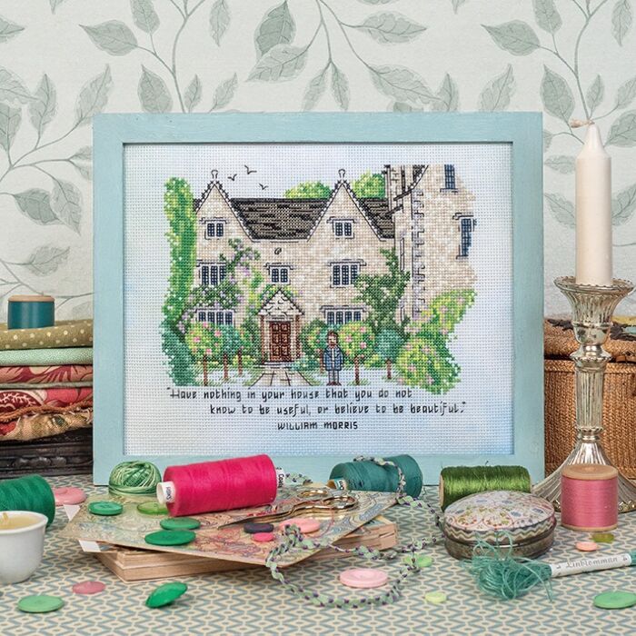 CrossStitcher Project Pack - Issue 431 - Kelmscott Manor