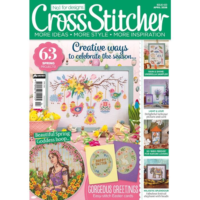 CrossStitcher magazine issue 433 April 2026
