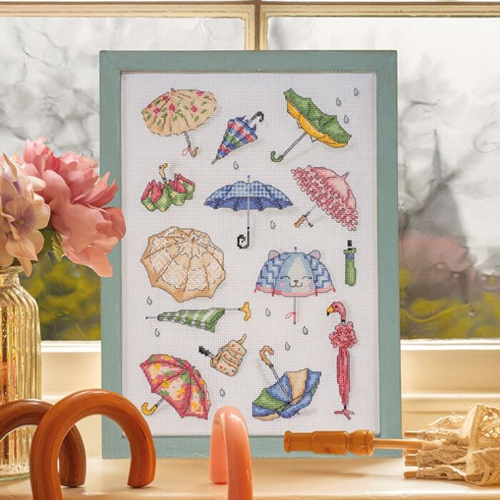CrossStitcher Project Pack - Issue 433 - Rain Or Shine 