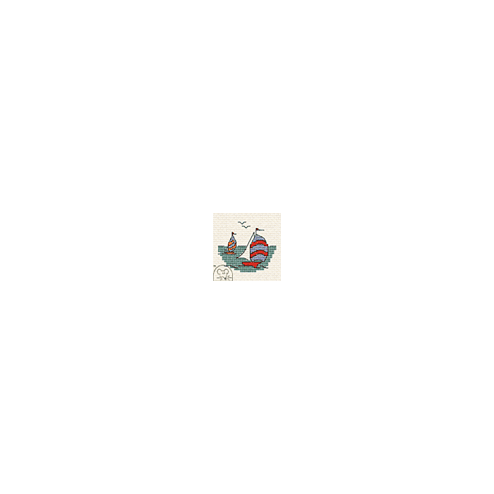 Mouseloft Yacht Race Cross Stitch Kit - 00B-008bts