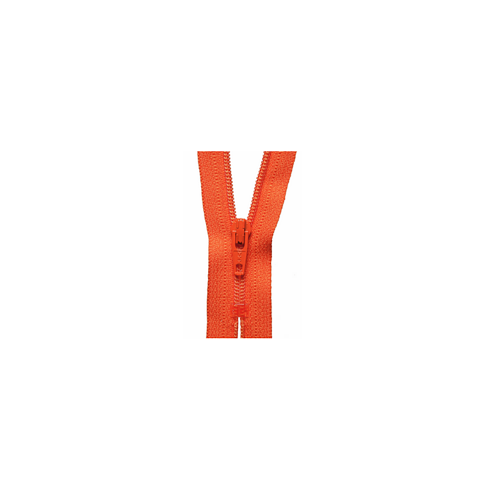 YKK Nylon 10cm Zip - Jaffa 523