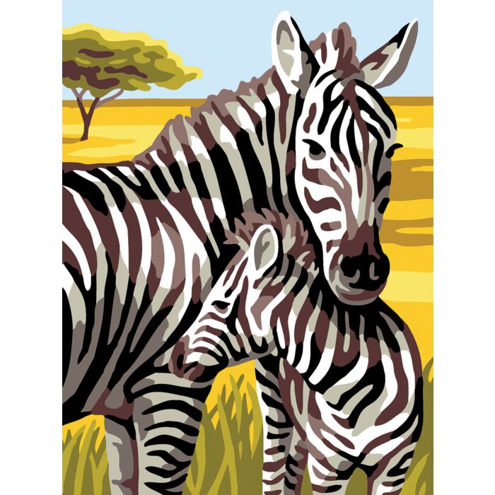 Canvas: Royal Paris: Zebra