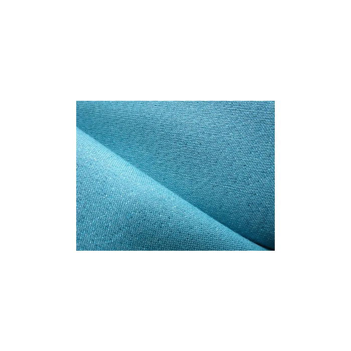 40 Count Newcastle Metallic Pacific Blue - Off Cut - 124 x 12cm