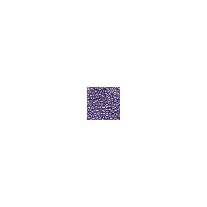Antique Glass Beads 03505 - Satin Purple