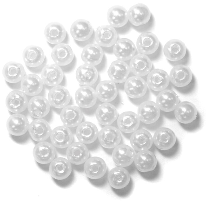 5mm Pearl Beads - 50pk