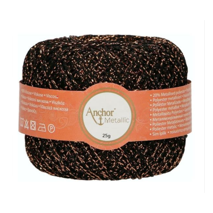 Anchor metallic Crochet Thread 316