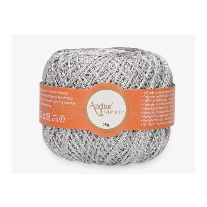 Anchor metallic Crochet Thread 301