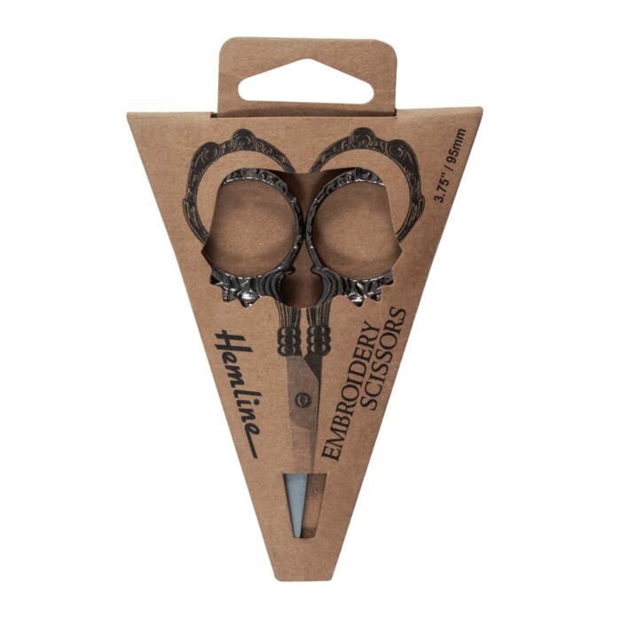 Floral Design: 9.5cm Embroidery Scissors