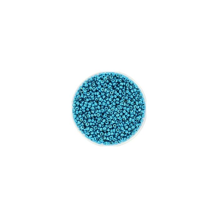 Miyuki Seed Beads 11/0 - Duracoat Galvanized Capri Blue 5113 - 10g