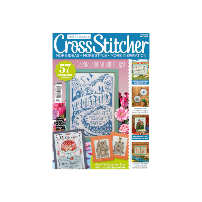 Cross Stitcher Magazine issue 369 May 2021