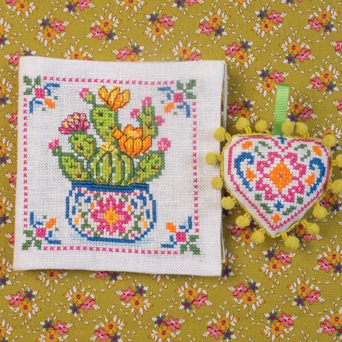 Desert Bloom Stitch Box from The Susan Penny Design Studio