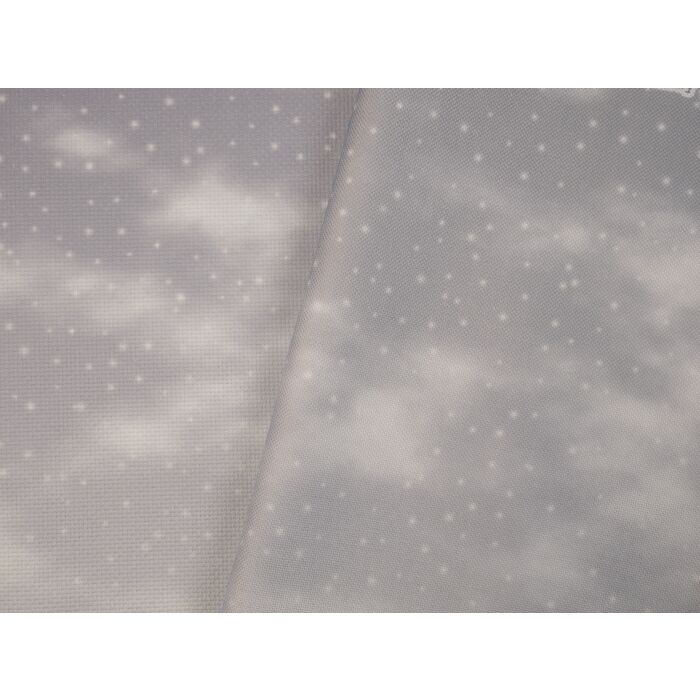 FOTM - Snowy Days Grey - Evenweave