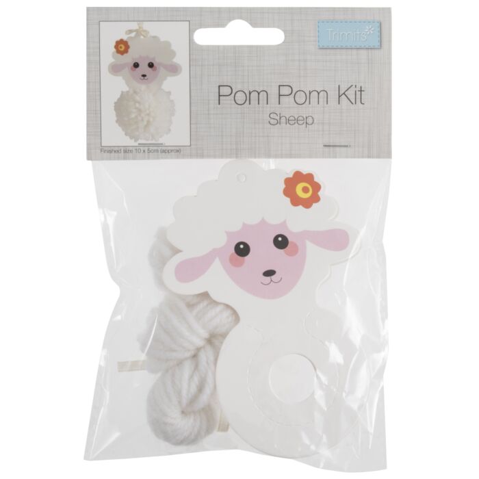Trimits Pom Pom Sheep Kit