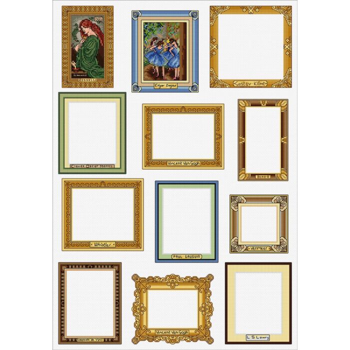 CrossStitcher Project Pack - Issue 440-452 - Mini Masterpieces Full Gallery 