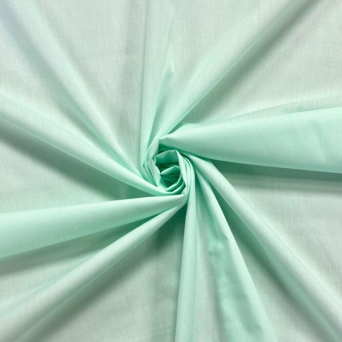Polycotton Fabric - Mint