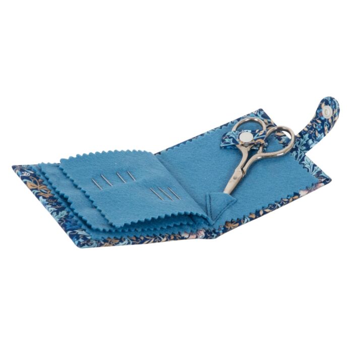Woodblock Needlecase With Scissors