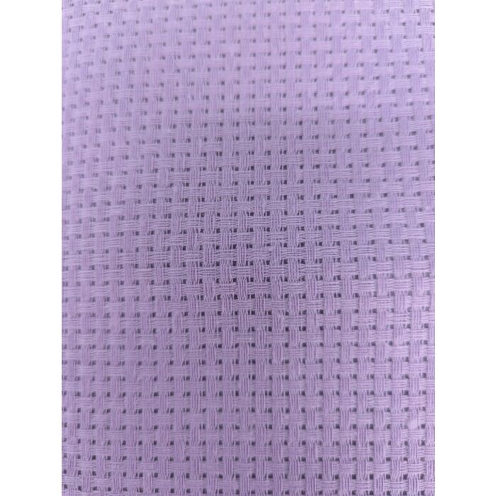 Zweigart 6ct Binca - Purple - Off Cut 20