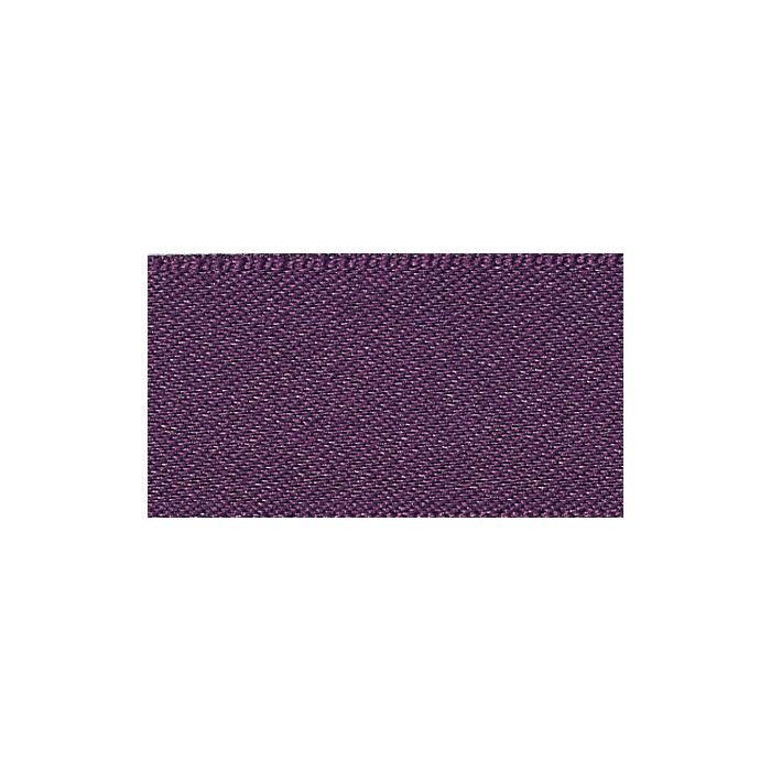 Berisfords 5mm Wide Double Faced Satin Ribbon - Blackberry