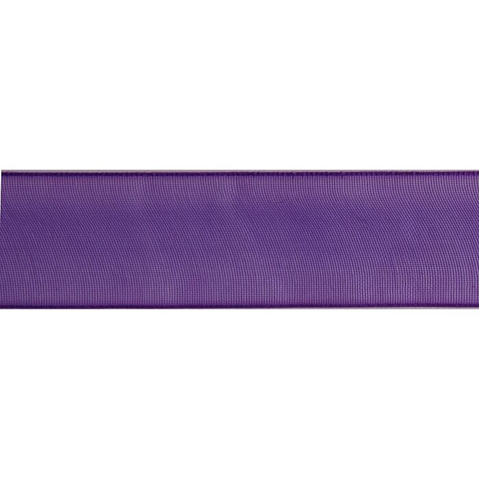 Trimits 20mm Wide Purple Ribbon - 5m Spool