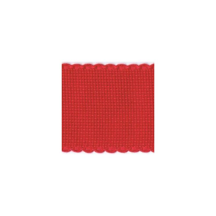 3in / 8cm 16 count Red Aida Band - 1m