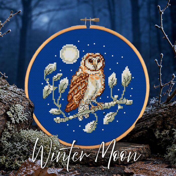 Winter Moon From The Susan Penny Design Studio