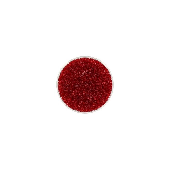 Miyuki Seed Beads 11/0 - Transparent Ruby 10g