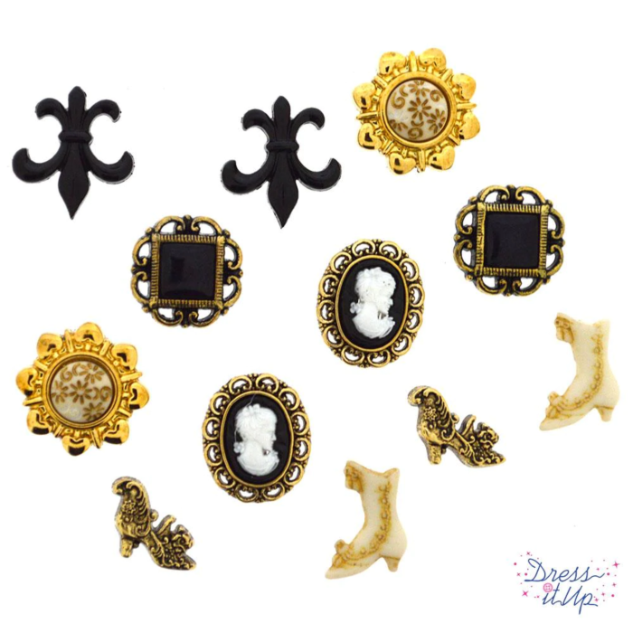 Dress It Up! Buttons - Victorian Miniatures