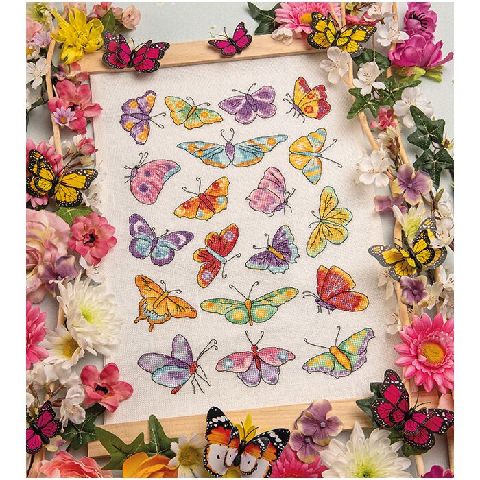 Cross Stitcher Project Pack - issue 385 - Butterfly Dreams - Without Magnetic Frame