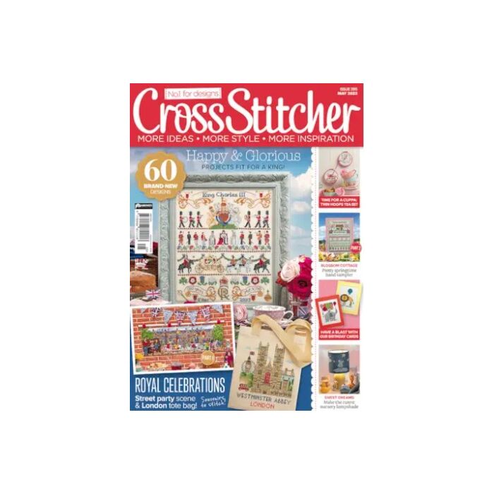 Cross Stitcher Magazine issue 395 May 2023 Old Office Copy