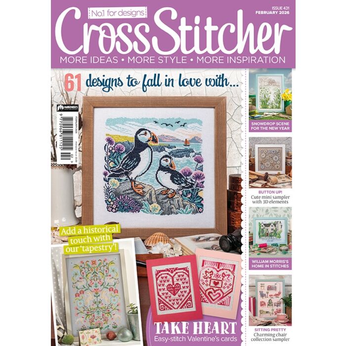 CrossStitcher magazine issue 431 February 2026