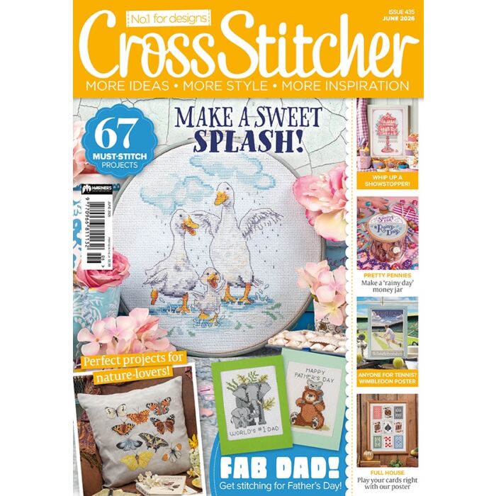 CrossStitcher magazine issue 435 June 2026