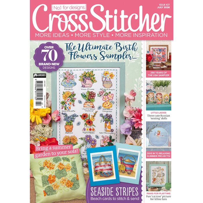 CrossStitcher magazine issue 437 July 2026